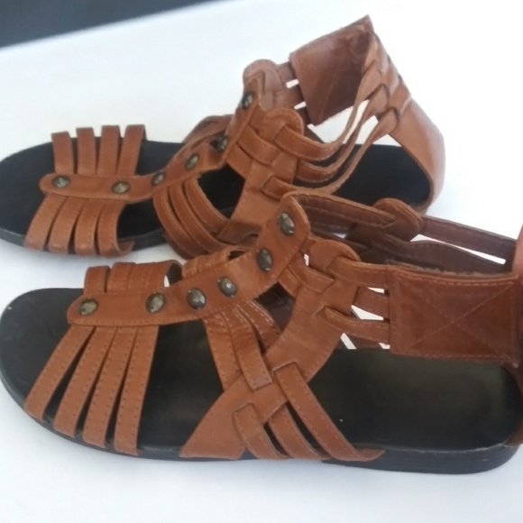🍒 Bongo "Zandra" gladiator strappy sandals - Picture 2 of 7